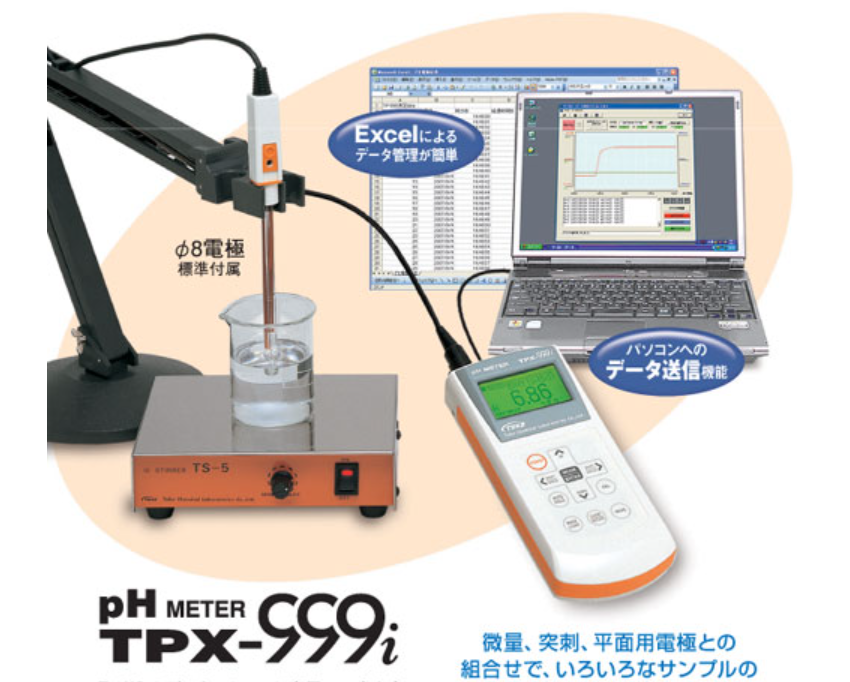TOKO東興化(huà)學pH/ORP計 TPX-999i